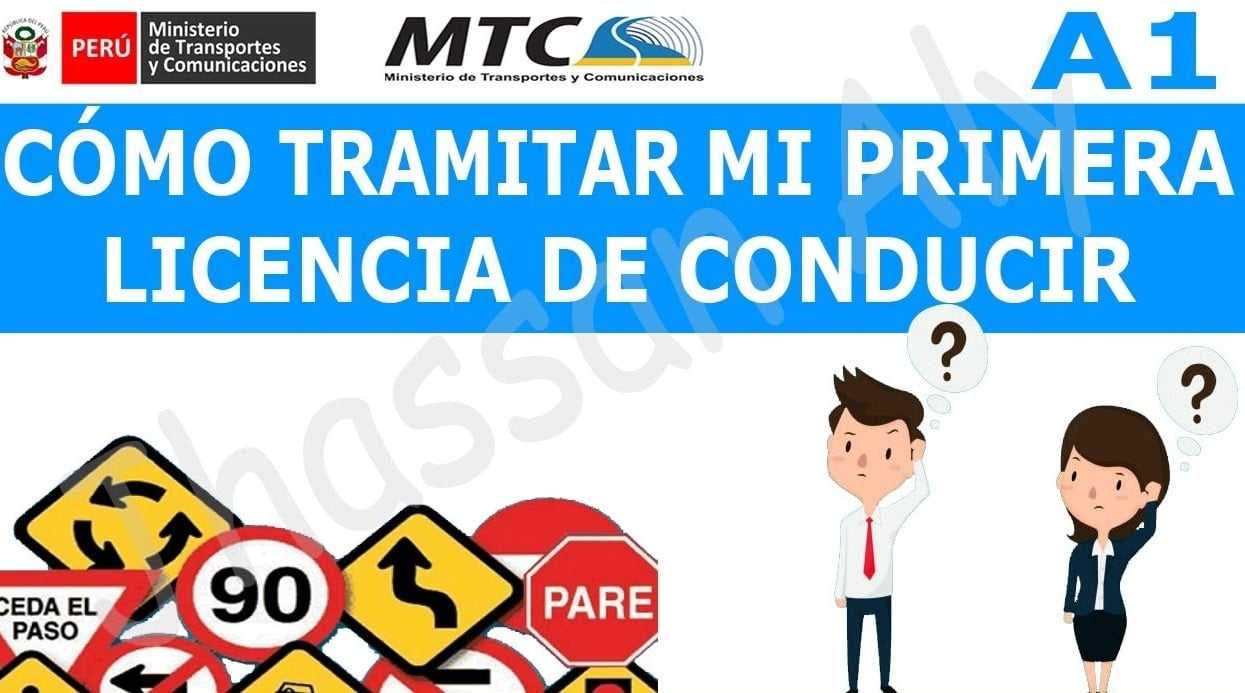 licencia de conducir MTC A1